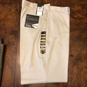 Savane Motion Flat Front 38x34 BRAND NEW W.T.